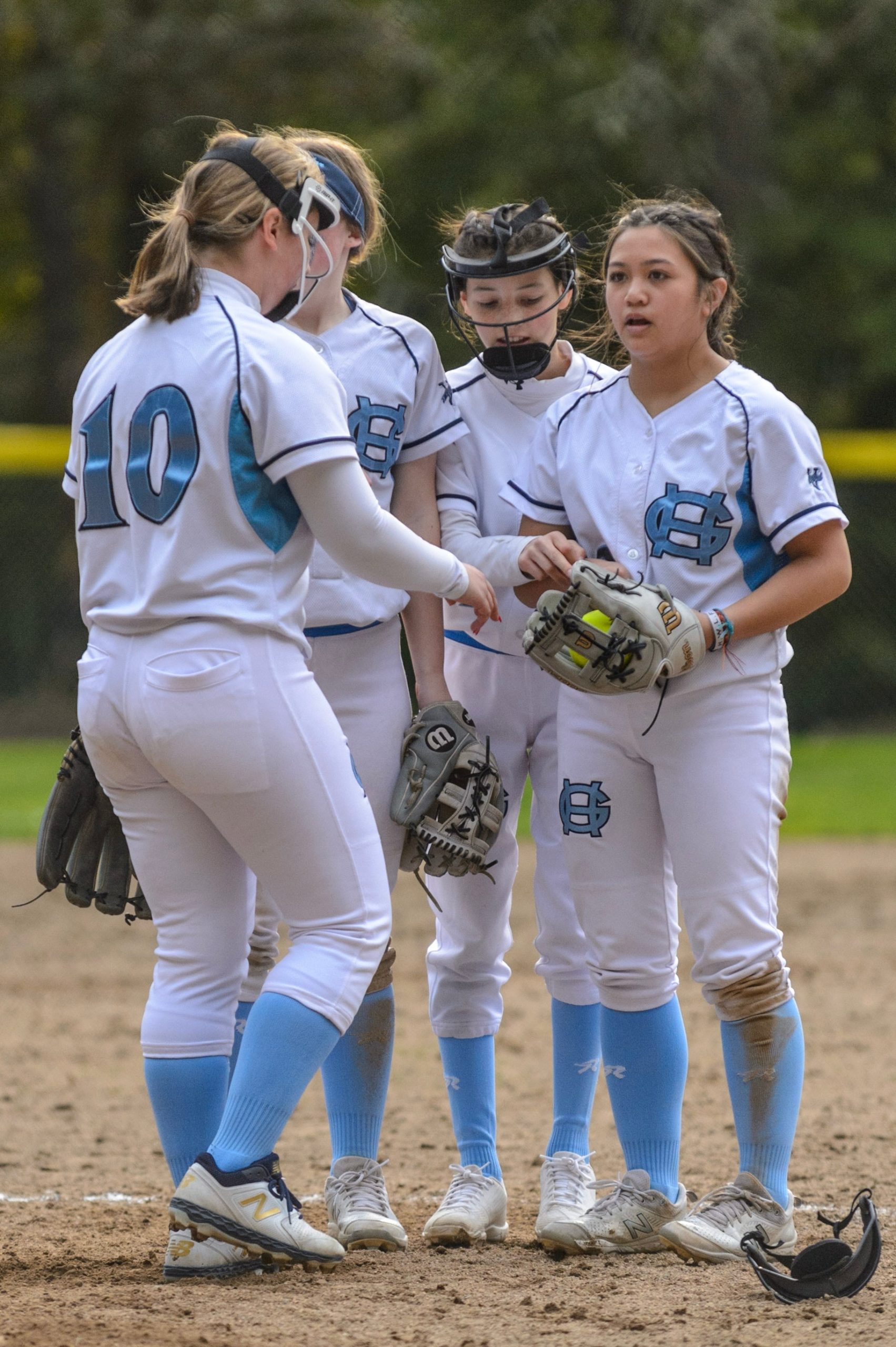 Girl Softball Team